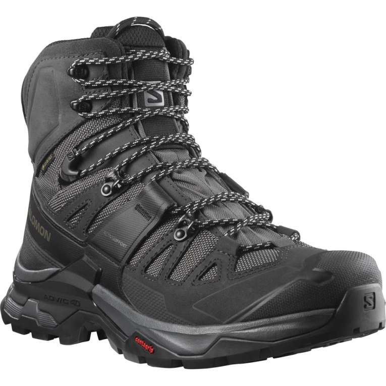 Botas Caminhada Salomon Quest 4 GTX Masculino Pretas | PT M02356